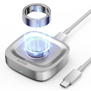 Compatible with Oura Ring Gen 4 Charger Size 6 Portable Replacement Fast USB-C